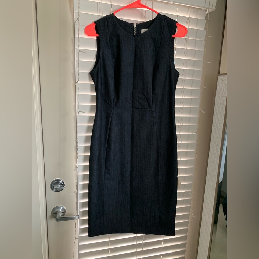 Denim-ish work dress
